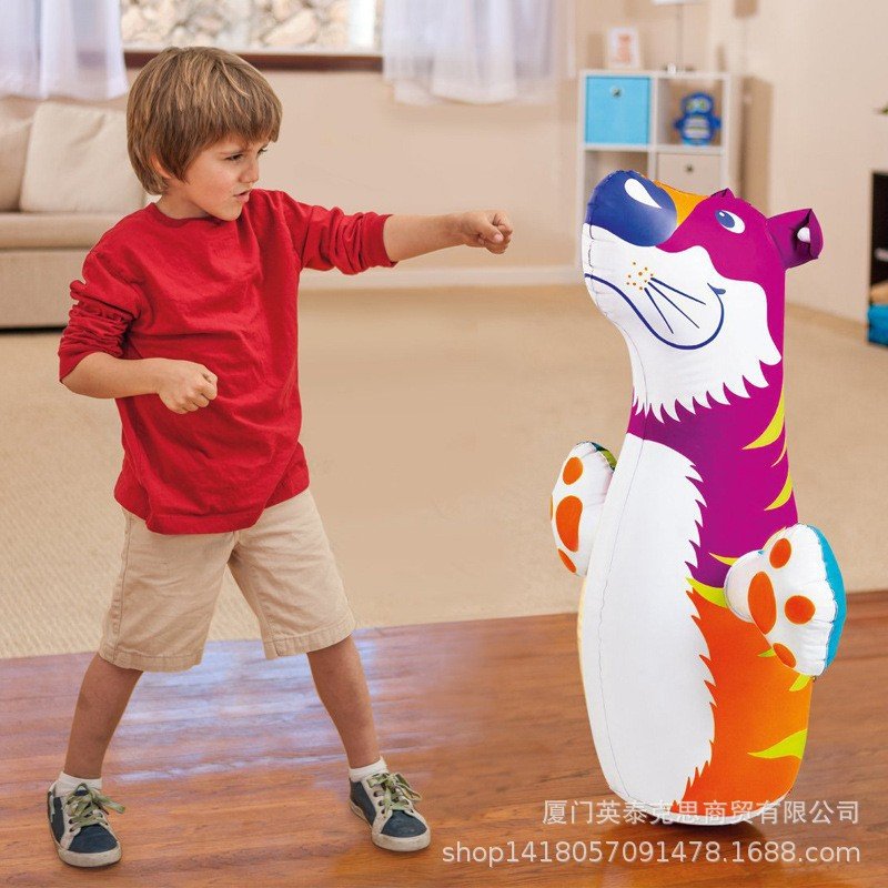 intex 44669儿童不倒翁  儿童玩具  动物形状不倒翁充气产品