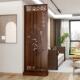中式 入户屏风客厅木质玄关隔断柜酒店办公装 饰架茶室遮挡座屏进门
