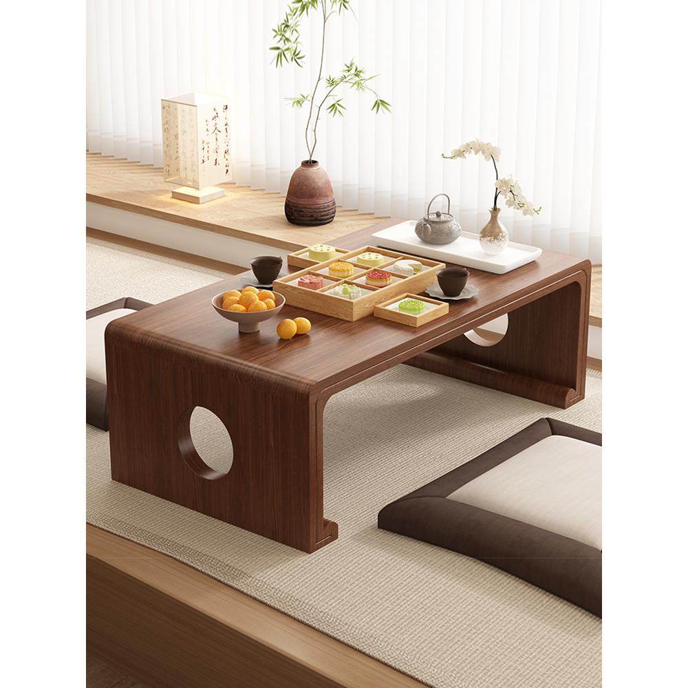 榻榻米茶桌实木炕桌阳台小茶桌飘窗小茶几三件套中式小矮桌小炕桌,住宅家具,炕几/飘窗几,淘宝优惠券,粉丝福利购,淘宝优惠卷