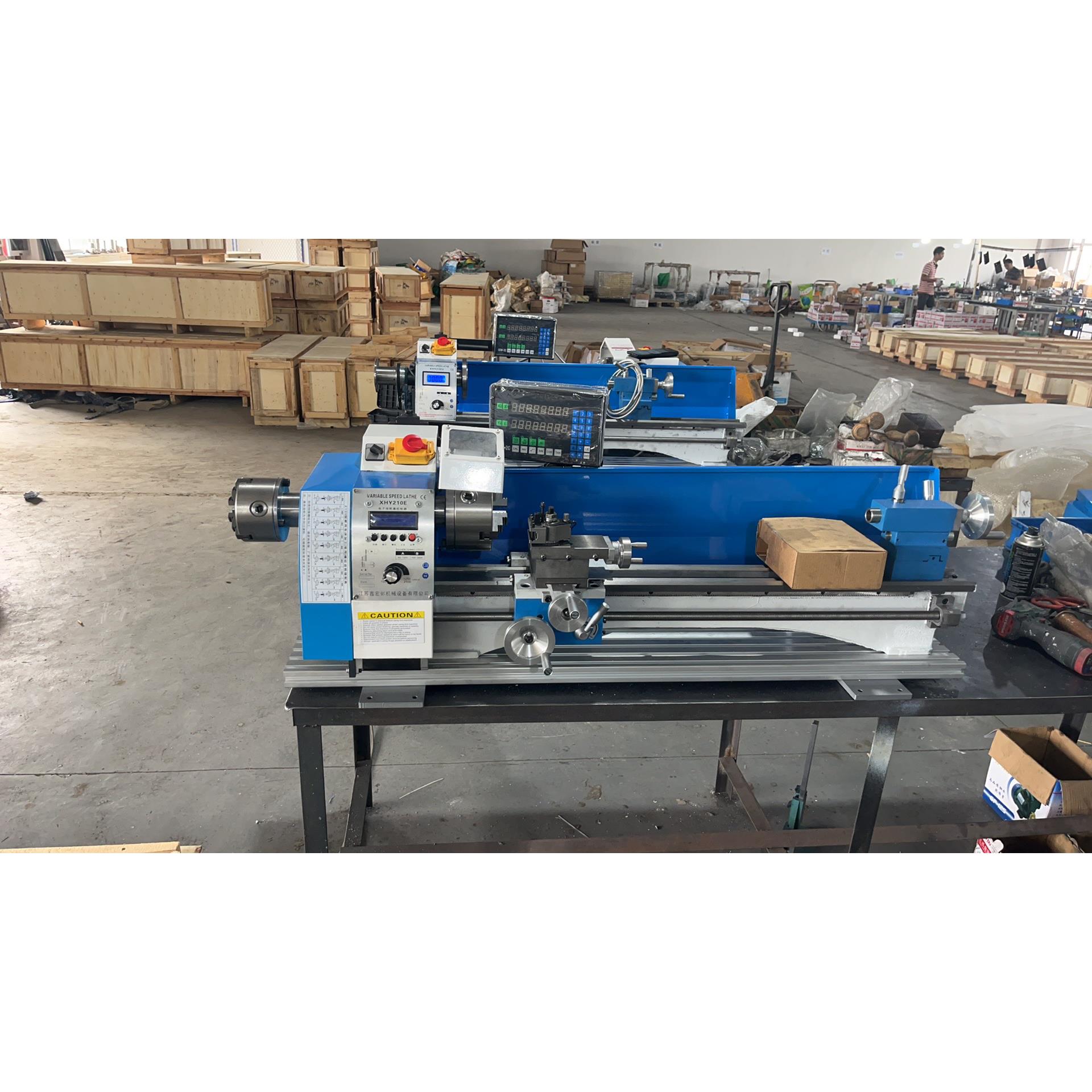 210多功能微型仪表金属木工小机床220v 家用小型佛珠机数控车床