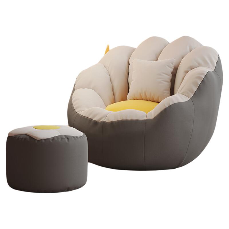 小沙发懒人沙发可躺可睡榻榻米卧室阳台坐墩单人人类狗窝躺椅民宿