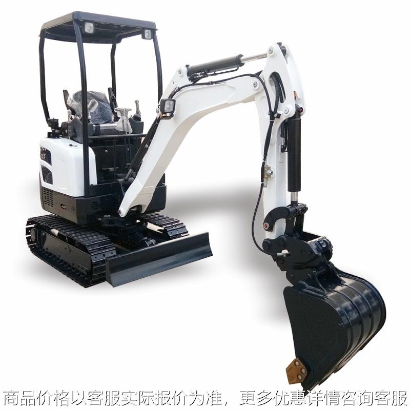 小型挖掘机农用家用挖土微型钩机1吨2微挖工程履带挖机果园勾机