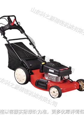 手推式草坪修剪机 自走四轮单独调节集草碎草一体机 Lawn Mower