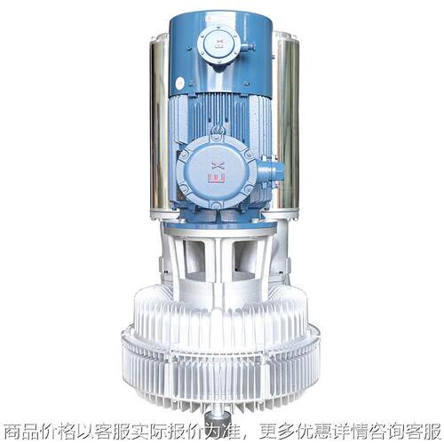 LRB-94S-2立式双段高压旋涡气泵 中央吸尘20 25 30KW负压旋涡风机