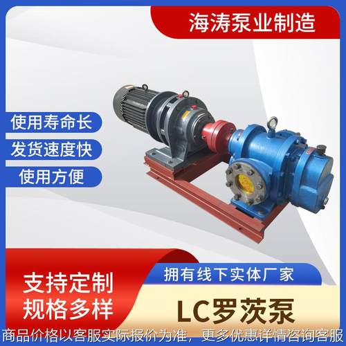 现货罗茨泵高粘度泵石油输送泵地毯胶输送泵转子泵 铸铁罗茨泵