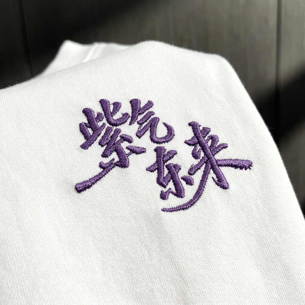 紫气东来纯棉短袖T恤2026新款夏季圆领国潮绣花休闲百搭上衣服
