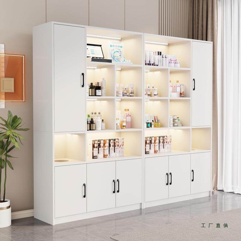 毛巾柜美发店木柜子理发店收纳柜美容院储物柜发廊产品展示柜,商业/办公家具,办公储物柜,淘宝优惠券,粉丝福利购,淘宝优惠卷