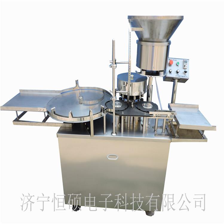 8头玻璃瓶铝塑盖封口机/HSZ-8型单刀多头轧盖机一机多用