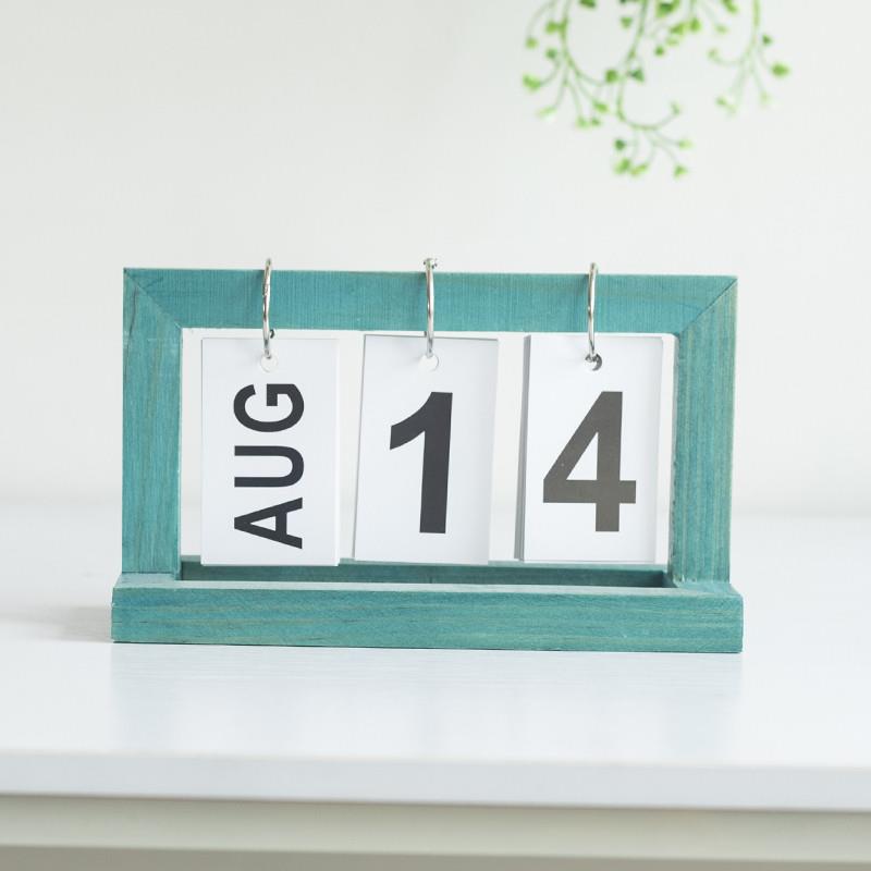 新品清仓木质日历ins创意