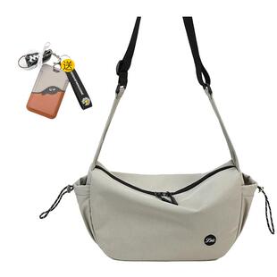 推荐斜挎包饺子包包女式2025新款百搭休闲单肩背包大容量运动轻便