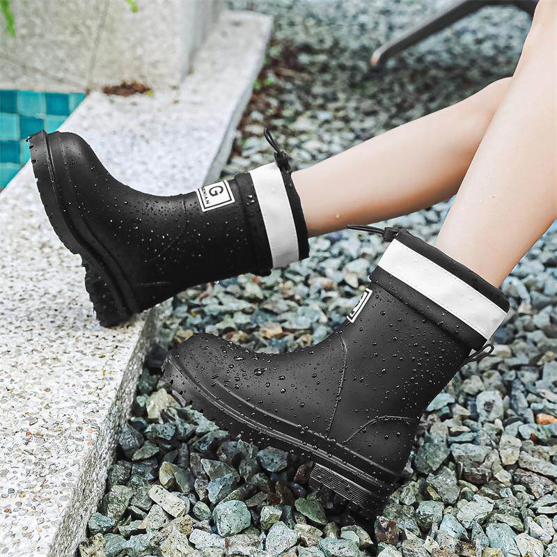 推荐雨鞋女款2026新款韩版硅胶防滑时尚外穿雨靴成人女士厨房防水