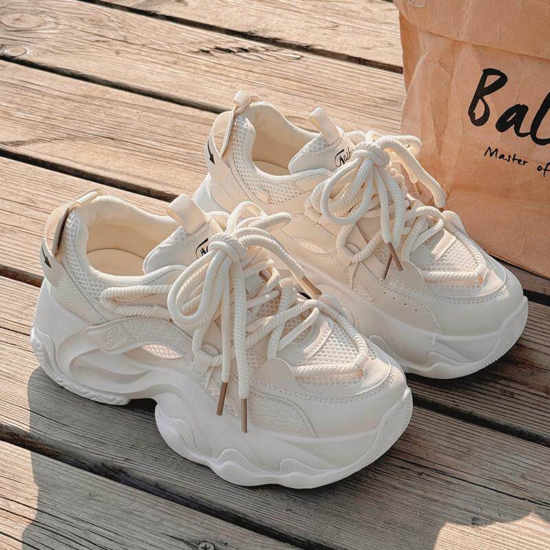 推荐厚底小白鞋女鞋2026新款爆款春季鞋子女ins潮百搭小众韩系老