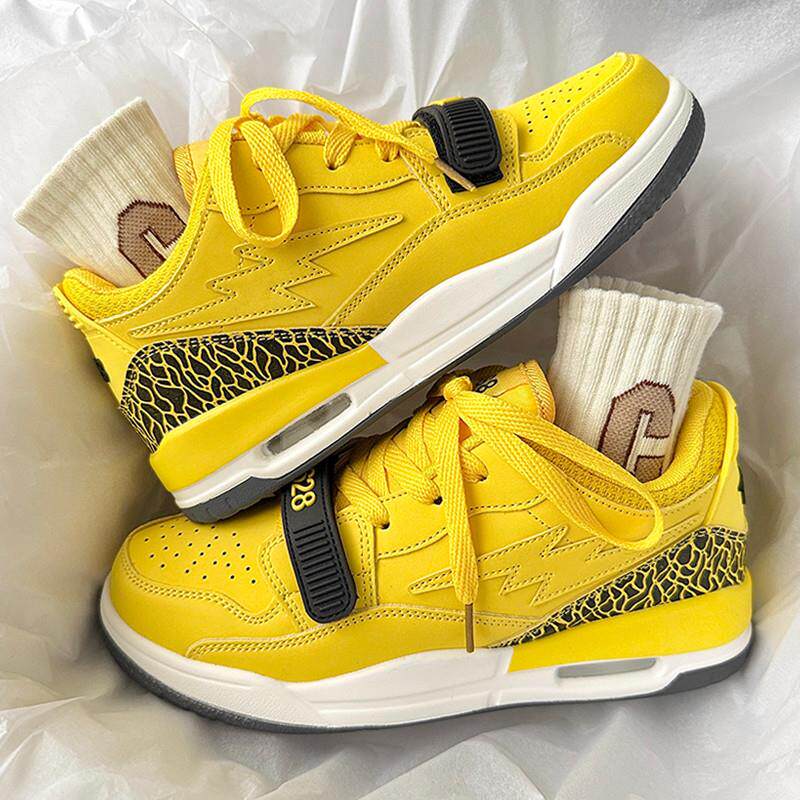 推荐男鞋白色运动鞋子男款2026新款秋季百搭ins潮流厚底增高气垫