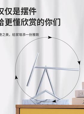 新品创意牛顿平衡摆件钢铁