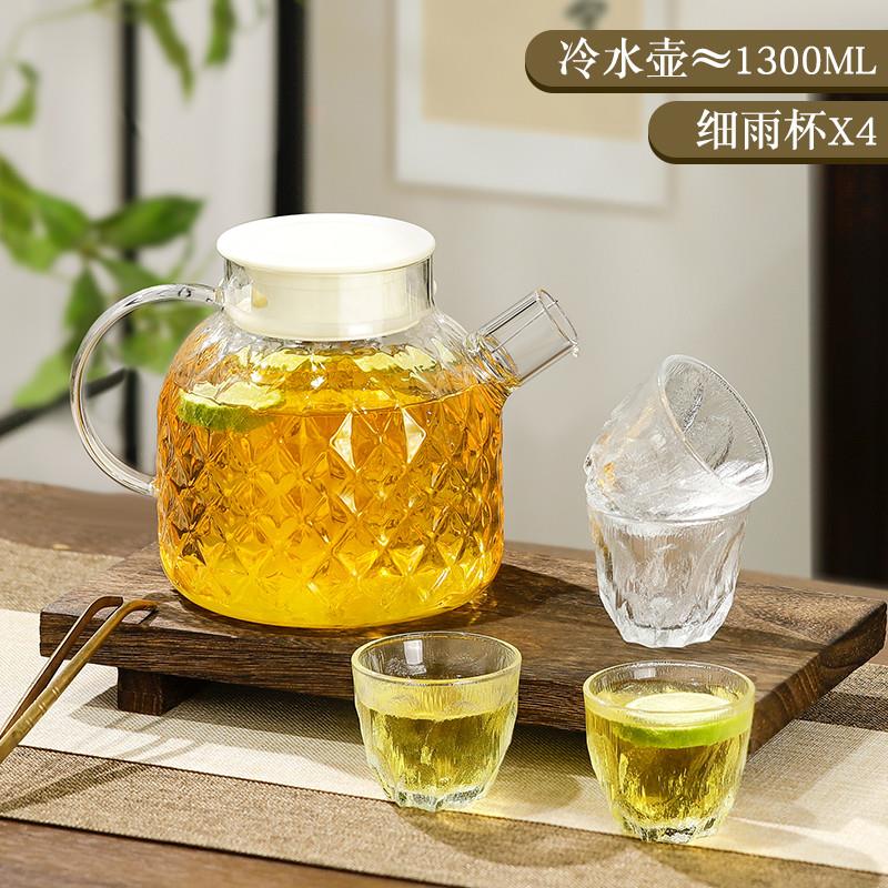 推荐高硼硅耐热茶水壶家用