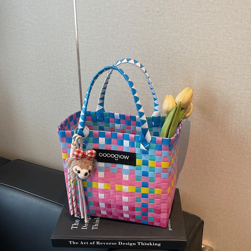 推荐手工编织菜篮子手拎包