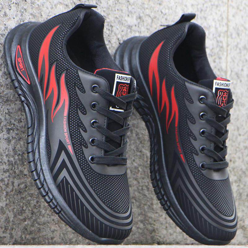 推荐防水男鞋2026新款春秋季男士运动鞋软底防滑跑步鞋子男休闲鞋