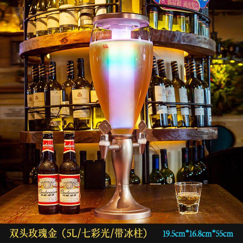 推荐单双头发光酒炮酒吧KT