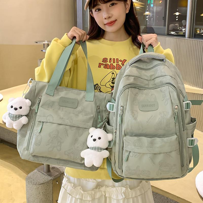 推荐高颜值书包少女初中生