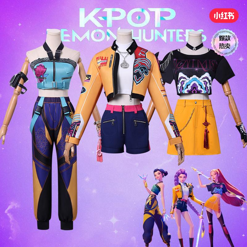 万圣节儿童服装女童Kpop猎