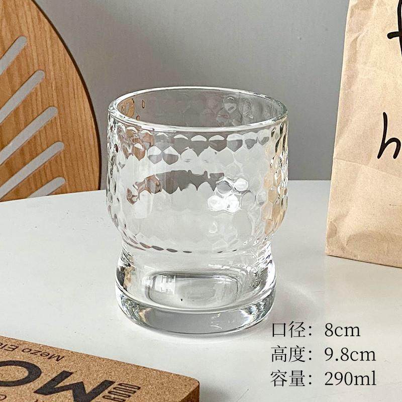 推荐杯子高级感轻奢高颜值玻璃杯新款2025家用冰美式咖啡杯好看的