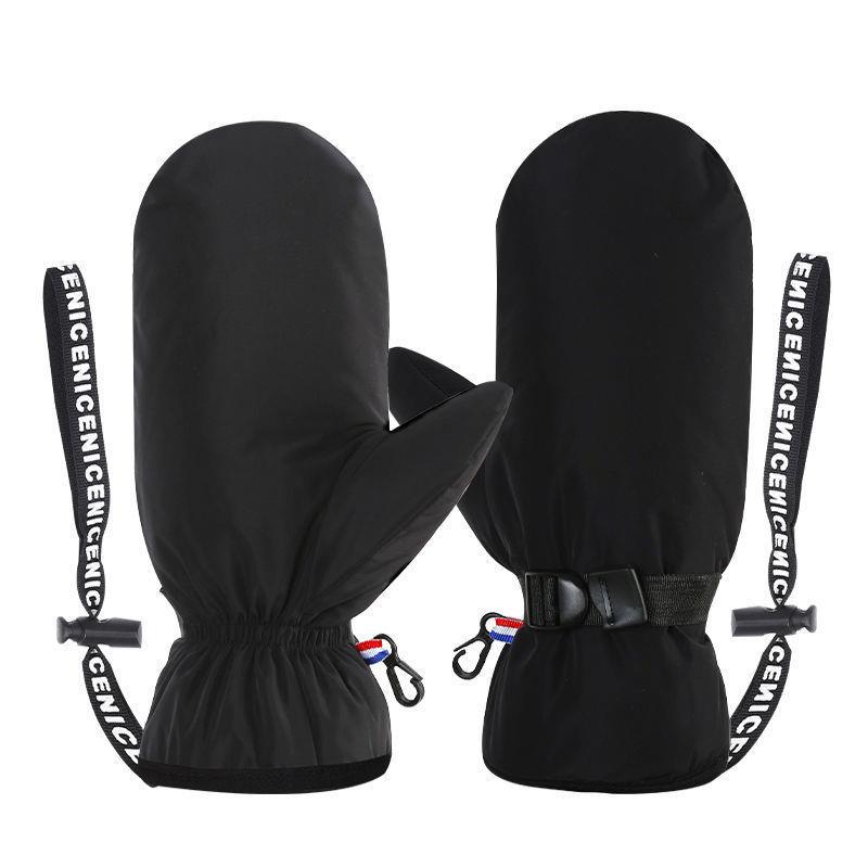 真羽绒手套白鸭绒加厚男女