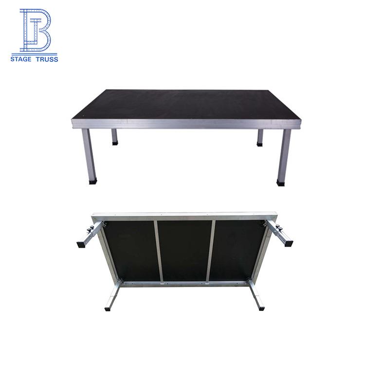 铝合金活动舞台四柱方腿舞台庆典台阶演出演唱会阶段T台