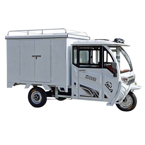 快递车封闭厢式货车三轮快递车送快递电动快递车地摊摆摊带棚拉货