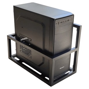 电脑主机架悬挂支架台式机箱上墙承重托架框架托架吊架悬空支撑架