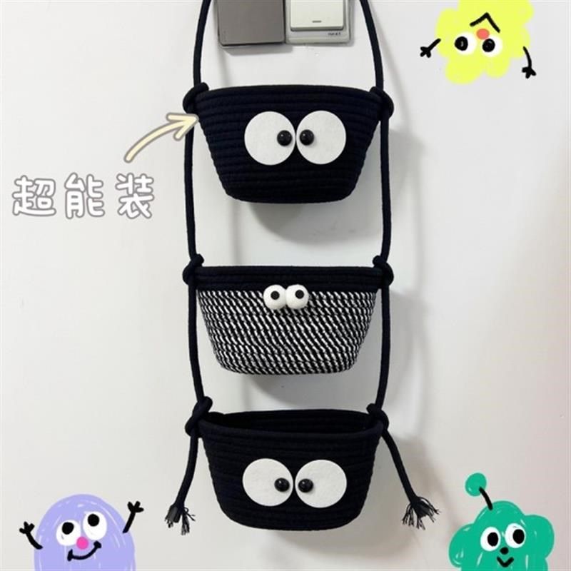 可爱收纳挂袋悬挂式学生宿舍门后床头墙壁杂物置物首饰收纳储物袋,收纳整理,收纳挂袋,淘宝优惠券,粉丝福利购,淘宝优惠卷