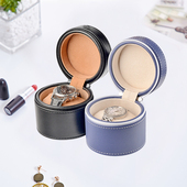 便携表盒单个手表盒子高档皮质防尘防摔表包男女S情侣款 手表收纳