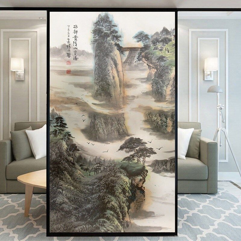 玻璃贴纸浴室自粘磨砂玻璃贴膜移门窗户贴纸定制阳台透光不透明窗,家居饰品,玻璃膜/贴,淘宝优惠券,粉丝福利购,淘宝优惠卷