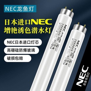 nec鱼缸灯NEC灯管灯q芯龙鱼灯6700K三基色鱼缸灯管水族金龙鱼增色