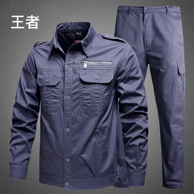 夏季工作服套装男女劳保服迷彩防烫耐磨焊工汽修工装薄款定制