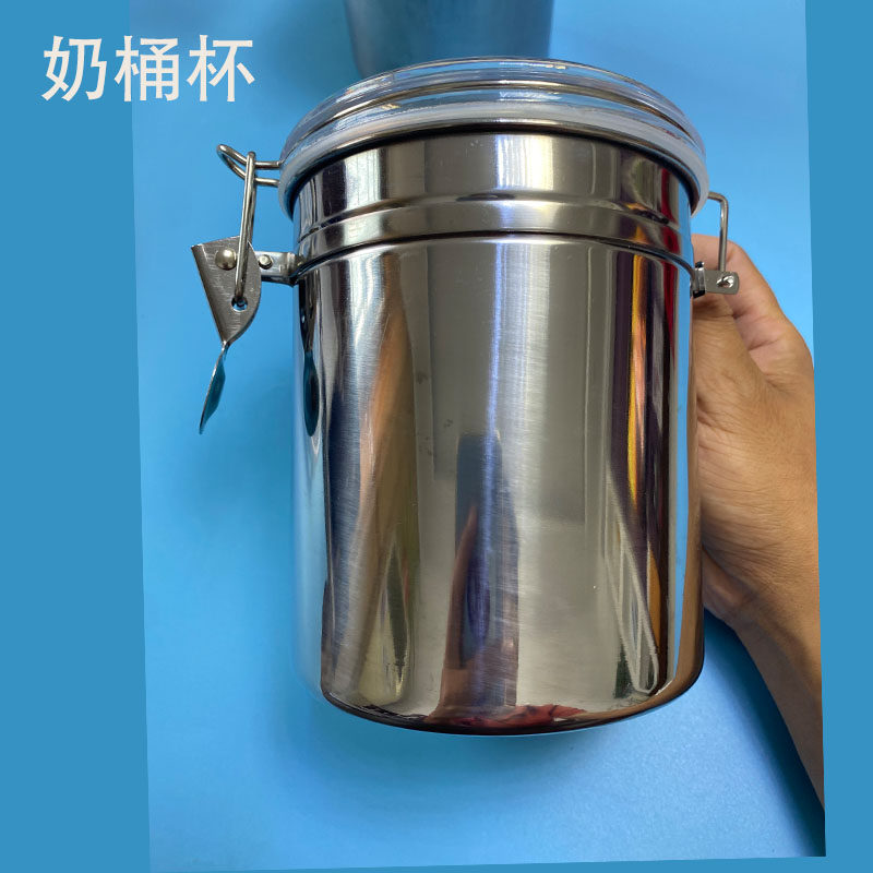 牛羊吸奶器挤奶机抽奶挤奶用的奶杯奶桶不锈钢W加厚各种规格