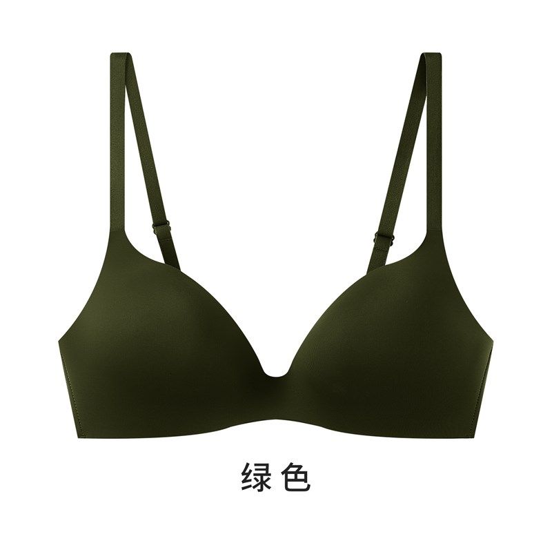 隐形内衣女2025新款爆款小胸聚拢显大胸夏薄款法式光面文胸罩