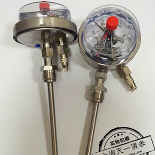 N远传耐震电接点双金属温度表 远传双金属温度表 411XBF WSS