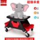 汽车美容工作凳抛光凳子汽修工作凳贴膜维修工具修车凳移动洗车凳