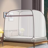 钢丝纹帐 蒙古包帐篷一体式 TP2315 蚊帐免安装 夏季