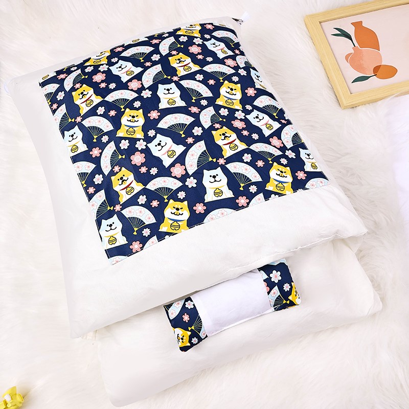 猫咪狗狗冬季冬天睡觉垫子可拆洗保暖棉窝猫被子猫窝宠物猫睡袋