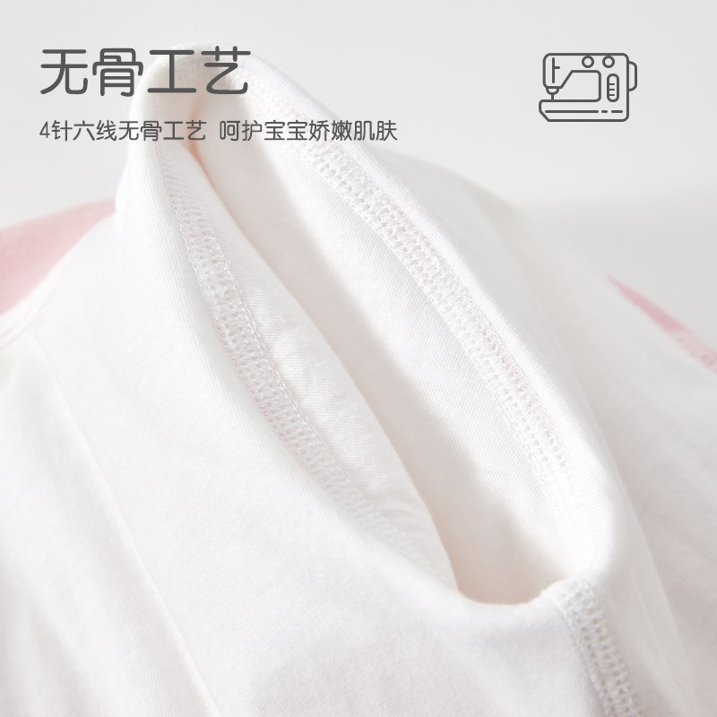 婴儿衣服秋冬季加棉内衣套装高腰护肚宝宝冬装分体棉衣两件套女宝