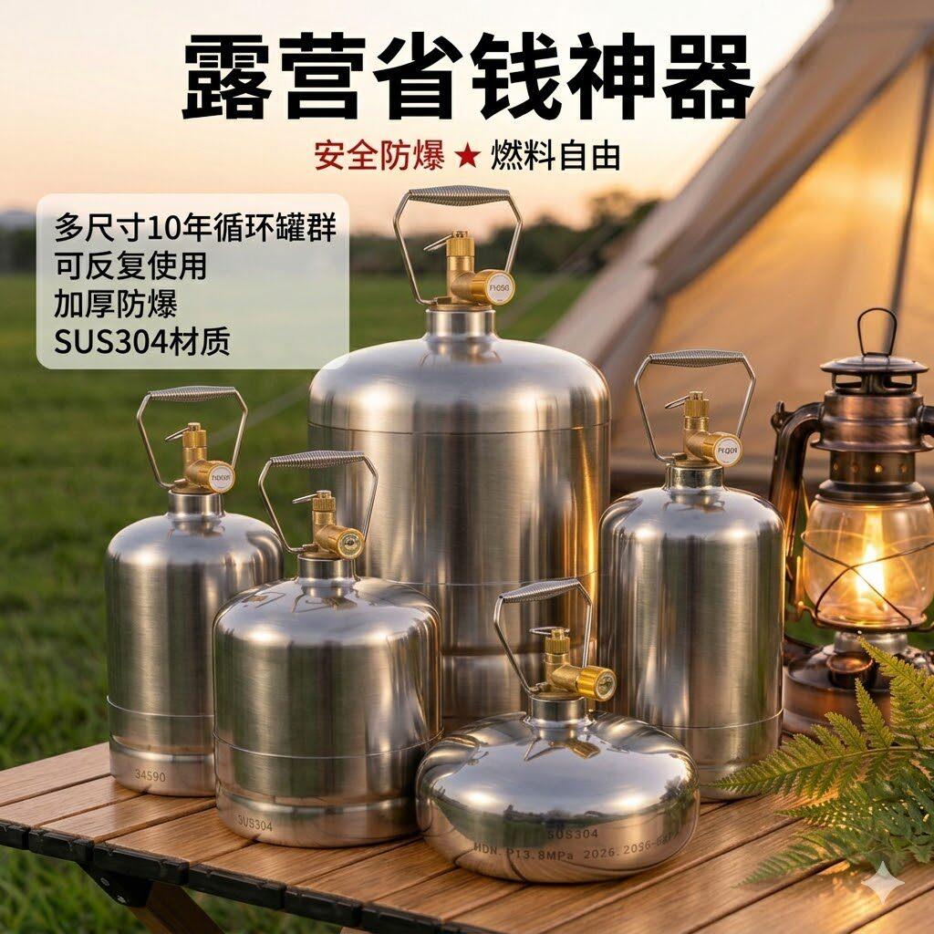 304不锈钢循环罐户外小钢