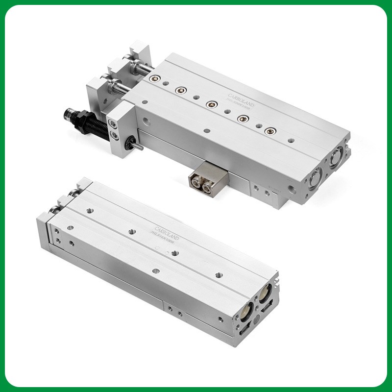 JHLQ20系列磁性双轴双活塞杆气动滑台气缸 缸径20mm行程10-150mm
