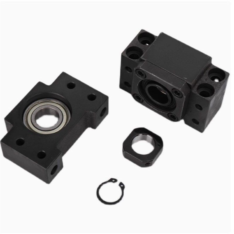 TSPC/SPCF-6-8-10-12-15-20-25同上隆滚珠丝杆固定轴承丝杠支撑座