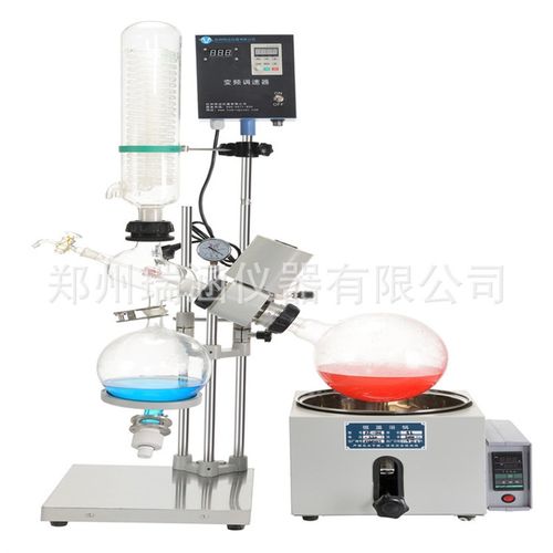 郑州瑞涵RE201D型旋转蒸发仪 实验室1L/2L蒸馏结晶旋转蒸发仪