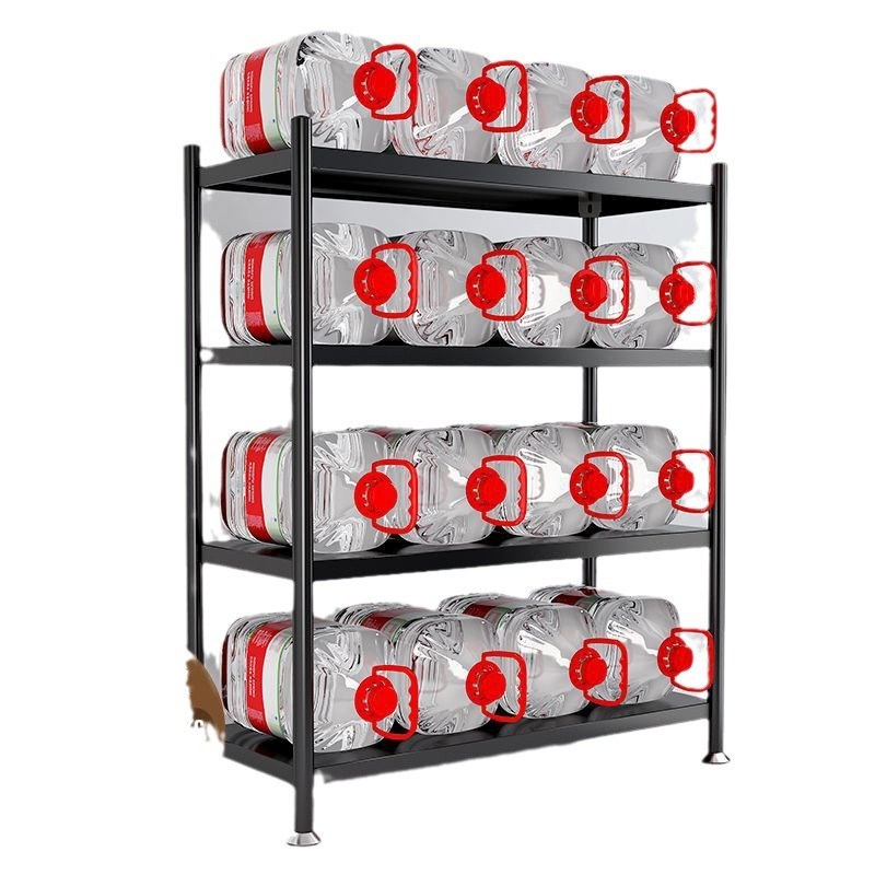 厨房置物架落地多层微波炉架厨房用品收纳架烤箱放锅储物架欧柒家