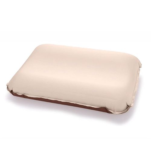 露营旅行便携易收纳自动充气枕户外3D舒适靠枕高弹力回棉奶酪枕头