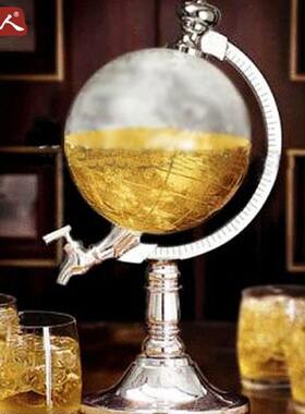 洋酒器分酒器炮倒用具地球仪酒架酒酒壶酒调酒酒吧酒具倒用品啤酒
