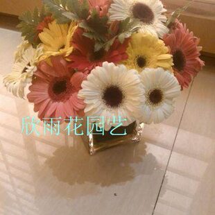 台 庆典花花鲜花讲台小桌签到 宴会 桌花 桌花  台花桌花花