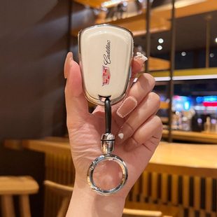 专用凯迪拉克ct5钥匙套xt5车xt4壳ct6扣ct4女atsl锐歌gt4男2024款